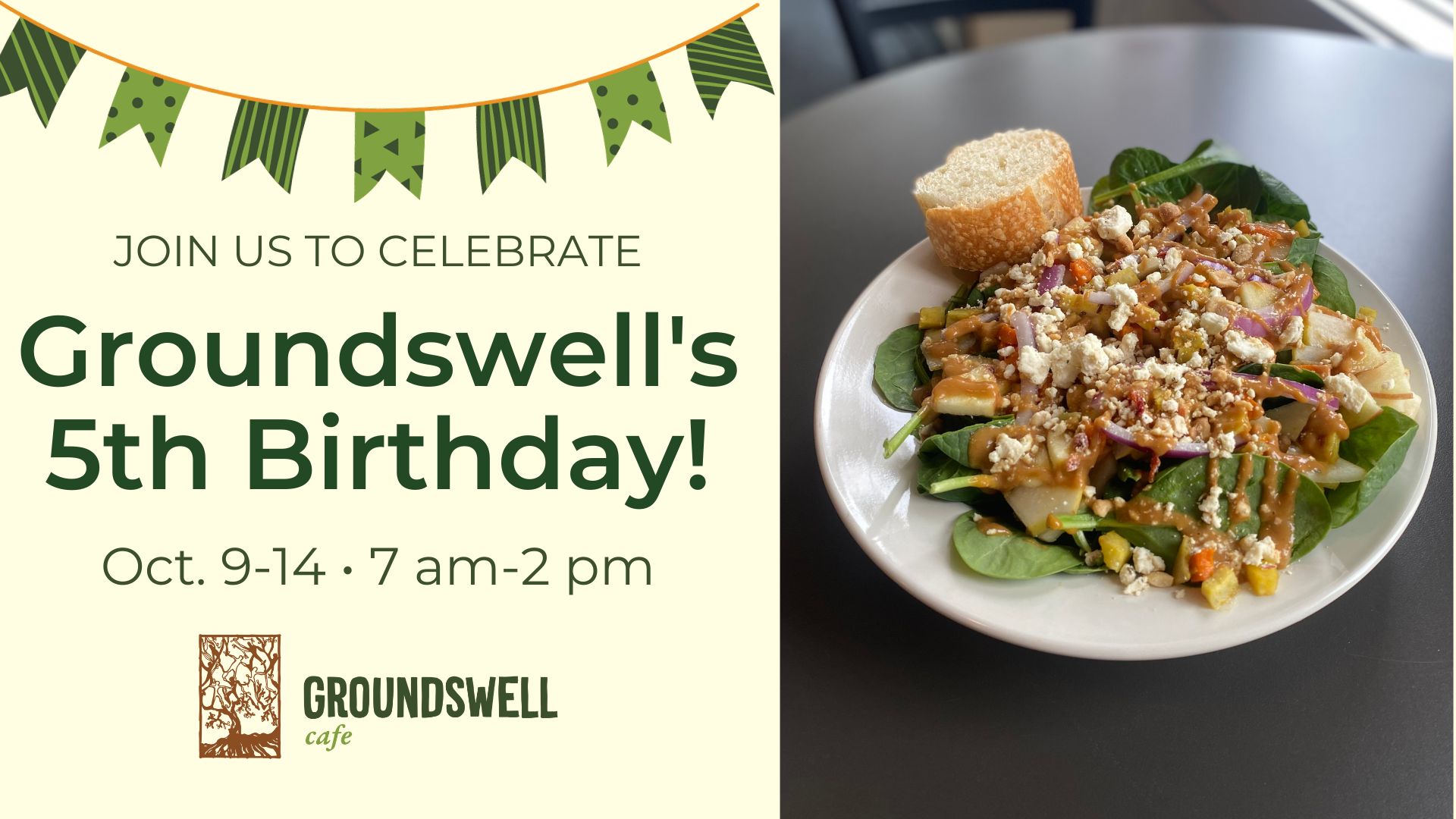 Groundswell’s 5th Birthday Celebration