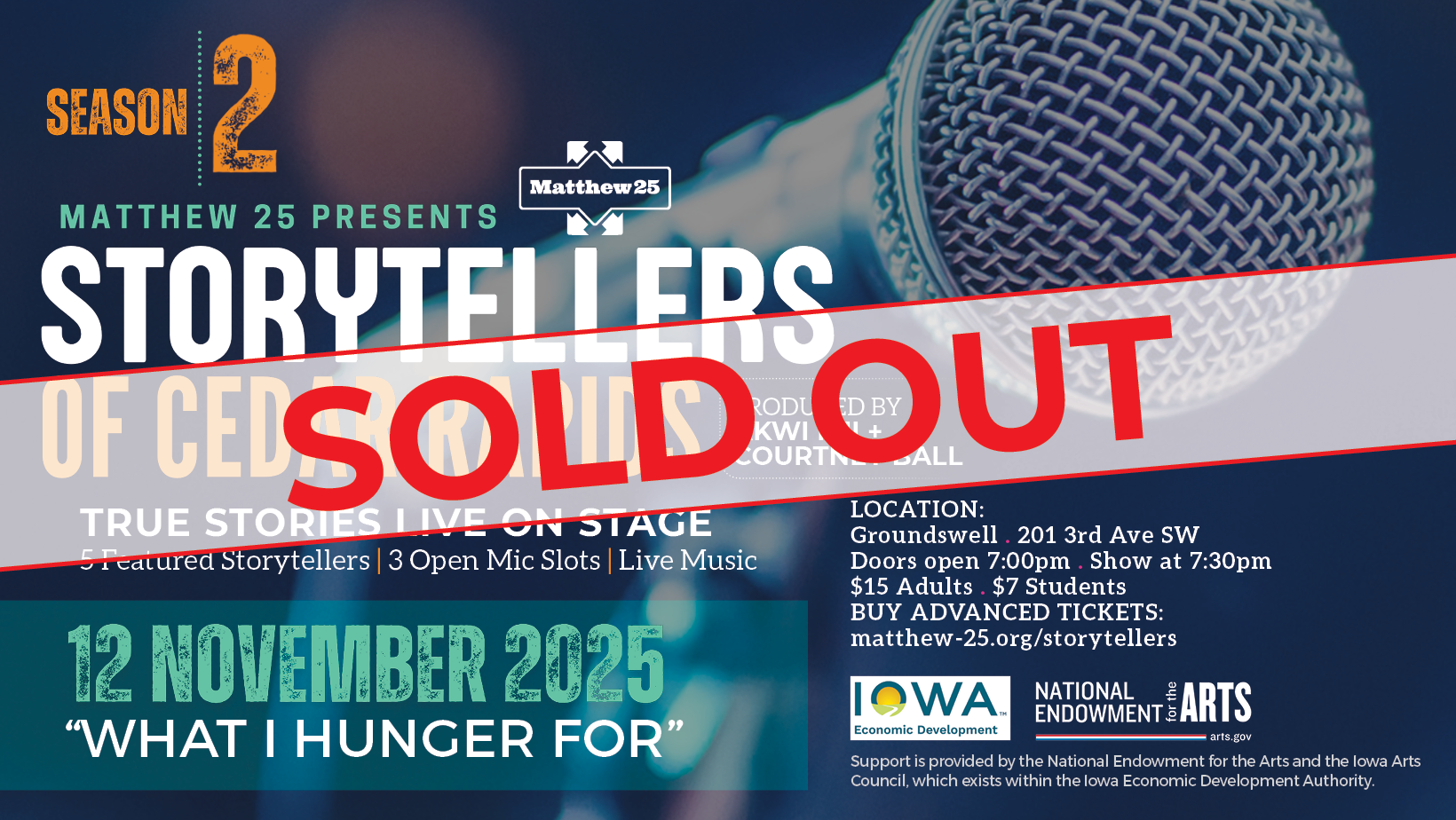 Sold Out November 12