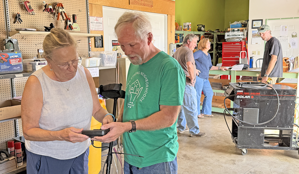 tool library people talking