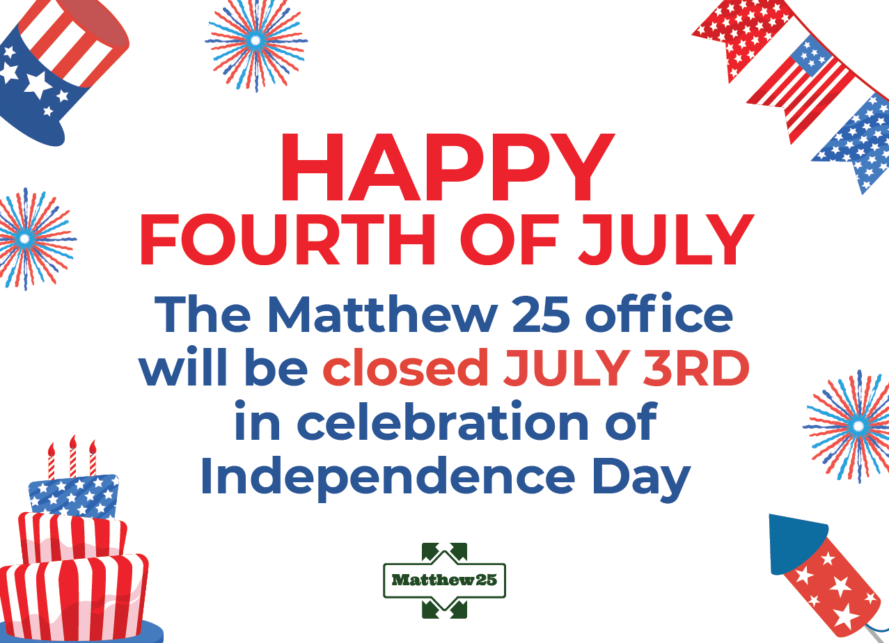 4th of July Office Closed