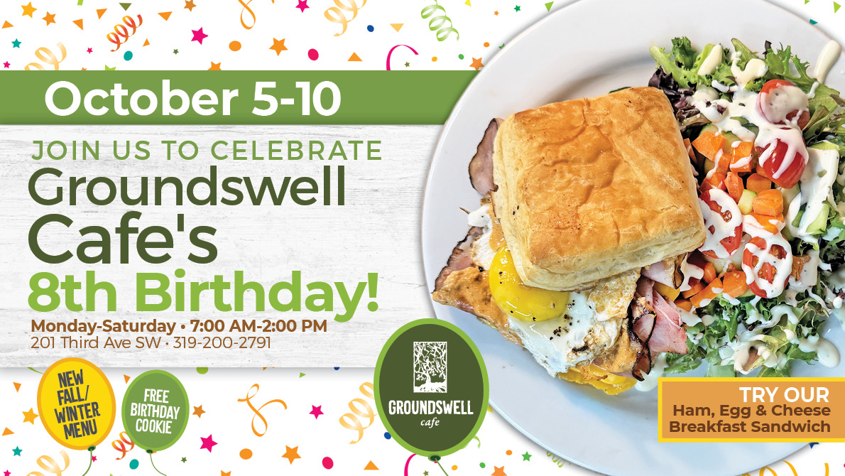 Groundswell 8th Birthday