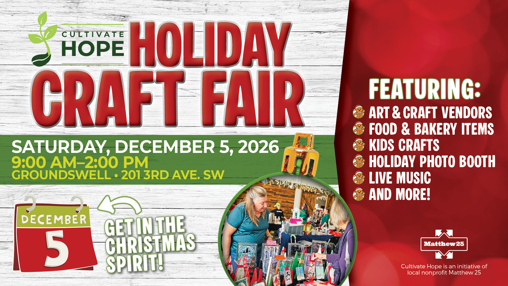 New holiday craft fair
