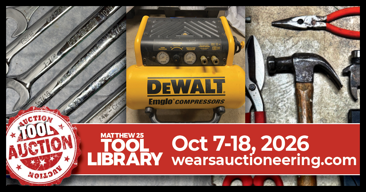 Tool Library Auction